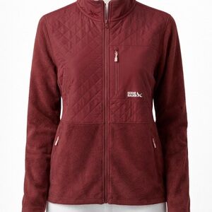 Eddie Bauer Women's Maroon Utility Jacket